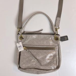 FOSSIL KARLI HOBO BAG Champaign NWT Retail $198